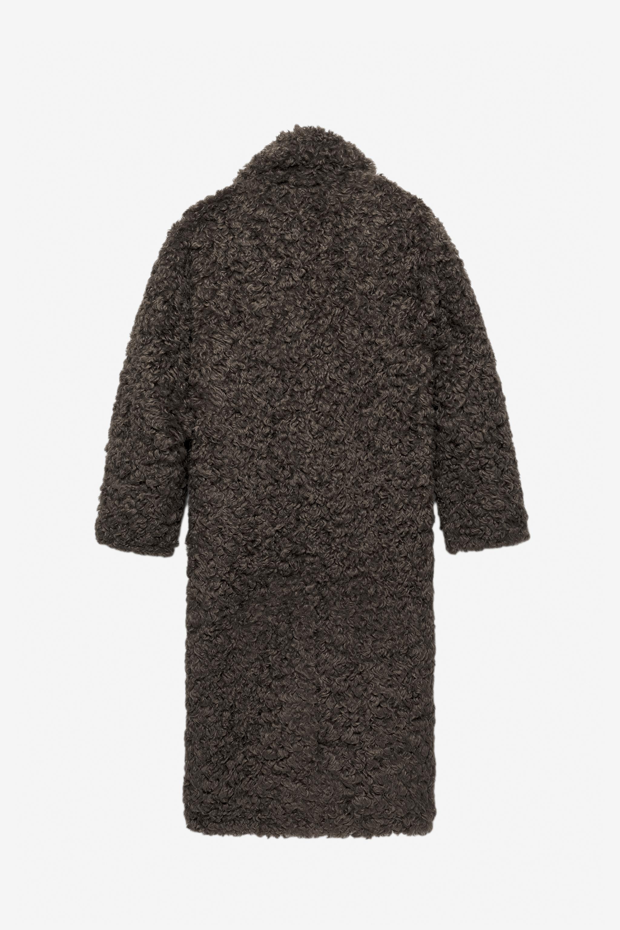 LUDOVIC DE SAINT SERNIN x ZARA DOUBLE-FACED FAUX LEATHER COAT